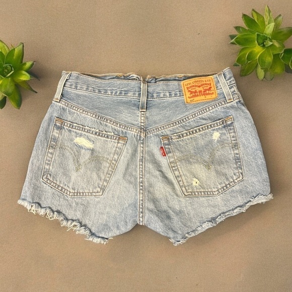 Levi Strauss & Co. Distressed Jean shorts - Picture 2 of 9
